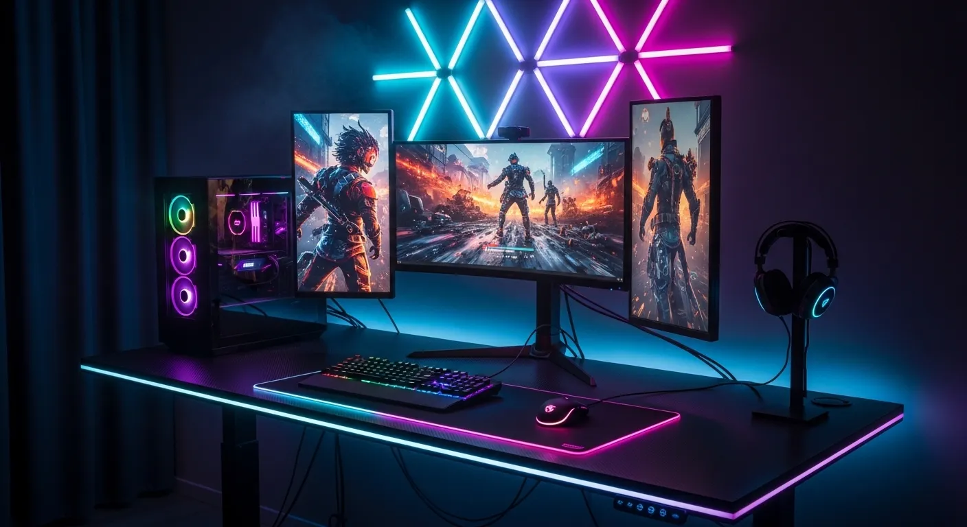 Mesa De Computador Com Regulagem De Altura Eletrônica: Upgrade Tecnológico Para Seu Setup
