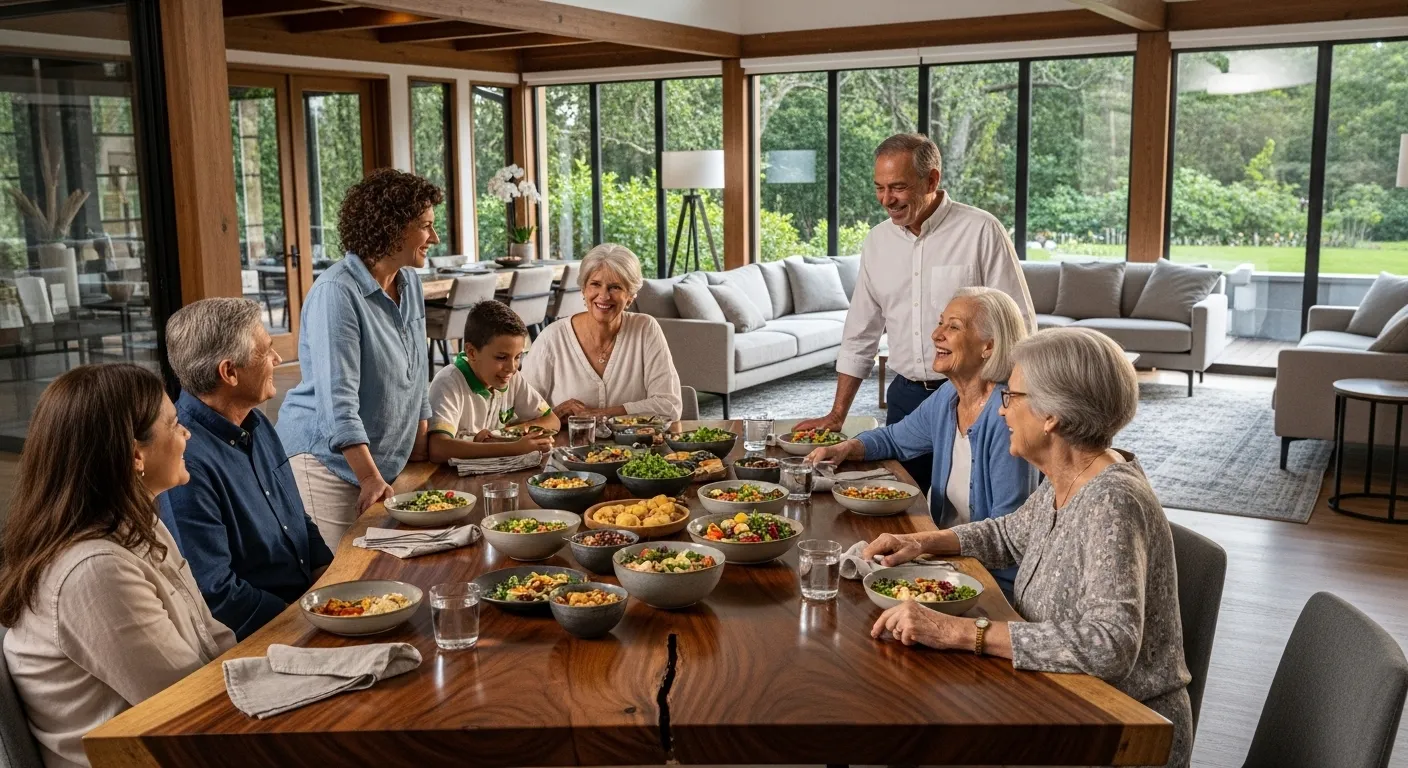 Mesa orgânica sofisticada ideal para ambientes residenciais elegantes